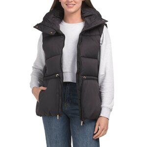 SAVE THE DUCK Black Ren Puffer Vest